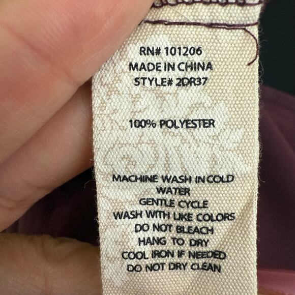 Soft surroundings camisole jubilee sleeveless tank blouse Vermillion Purple M - Picture 3 of 9